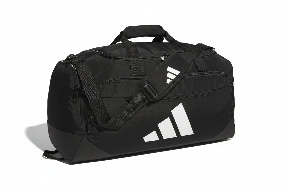 Adidas Defender 5 Duffel Bag for Sports, Gym and Travel, Black, OSFA